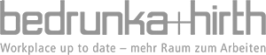 bedrunka_hirth_gray_logo